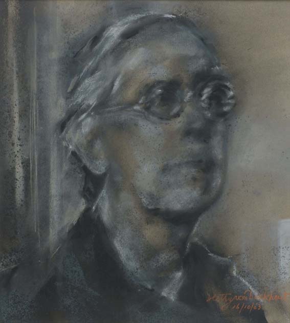 Hetty van Boekhout. Portret Franck Gribling,Artist, 2003 